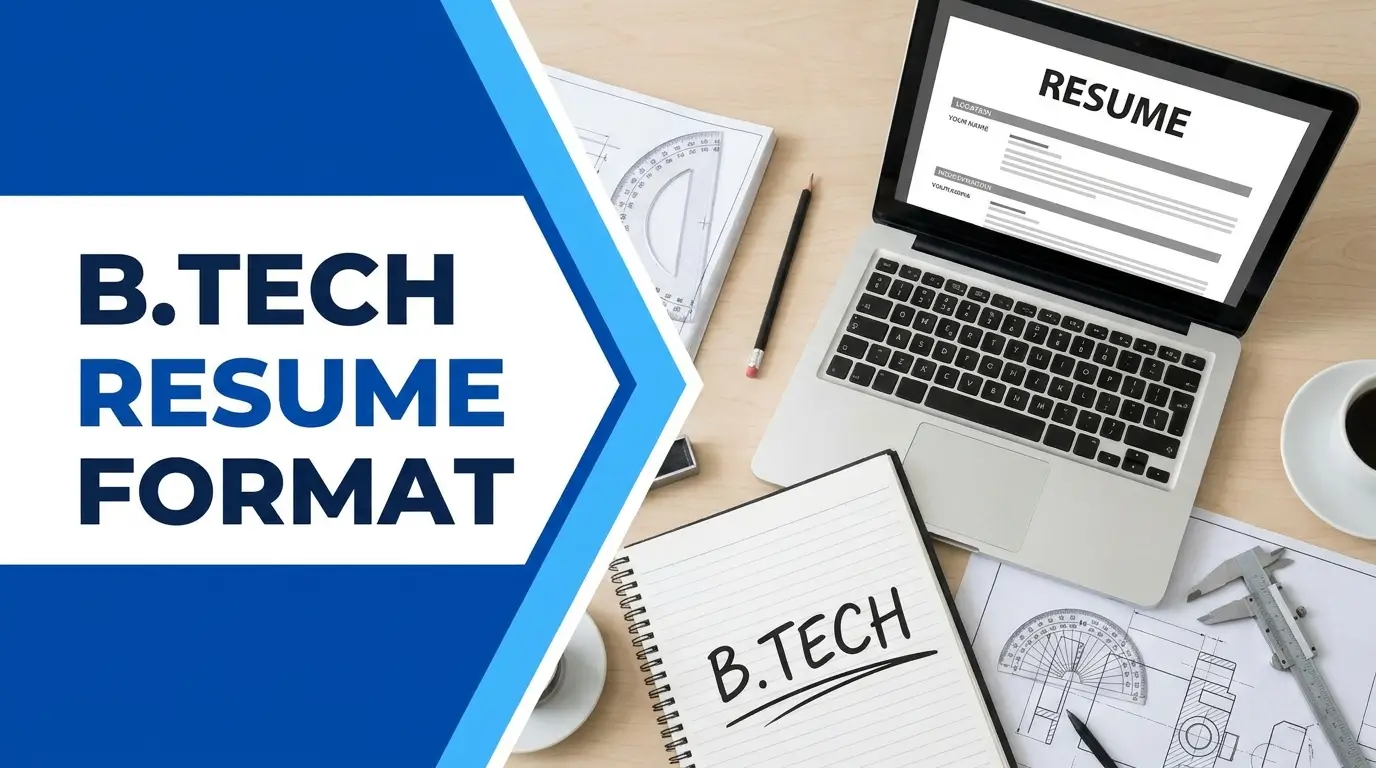 B.Tech Resume Format