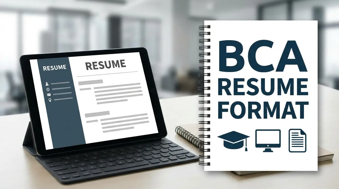 BCA Resume Format